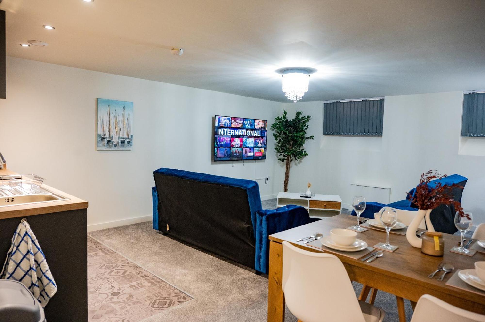 Basement Bliss Hideaway Apartment แบรดฟอร์ด ภายนอก รูปภาพ