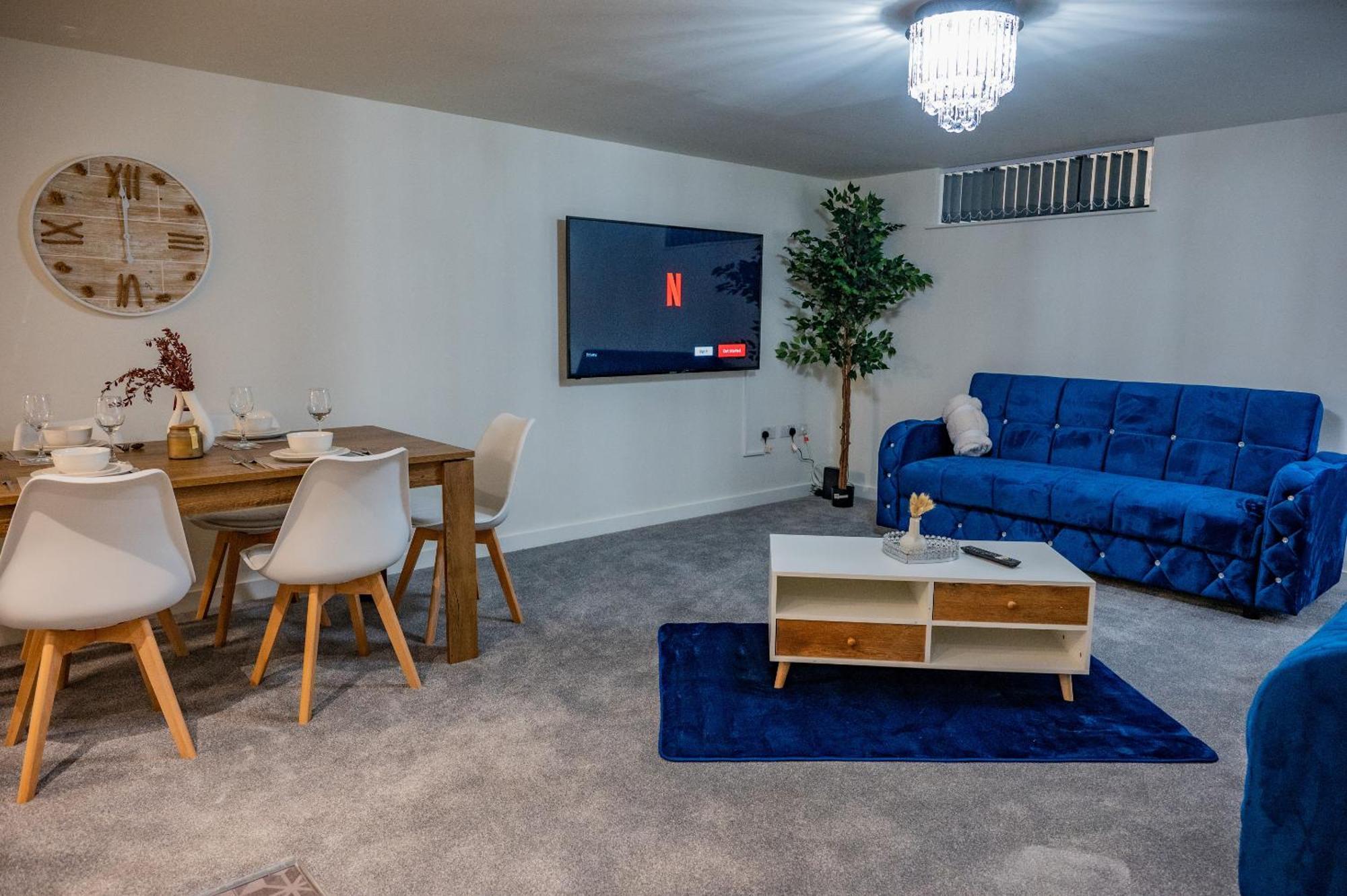 Basement Bliss Hideaway Apartment แบรดฟอร์ด ภายนอก รูปภาพ